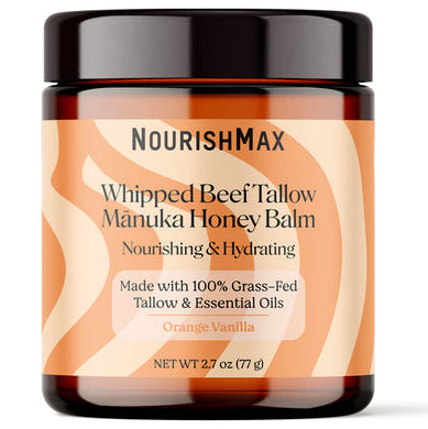 NourishMax Whipped Beef Tallow Manuka Honey Balm