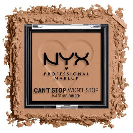 NYX Can't Stop Won't Stop Mattifying Pressed Powder