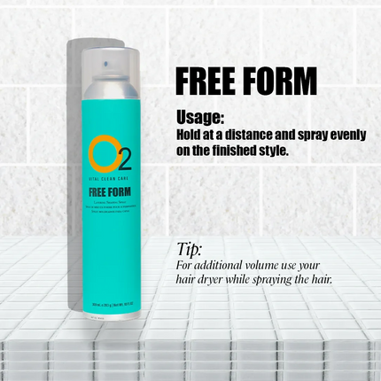 O2 Professional FREE FORM Layering Shaping Spray