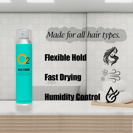 O2 Professional FREE FORM Layering Shaping Spray