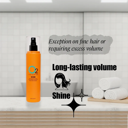 O2 Professional BIG HAIR Volume Boosting Spray