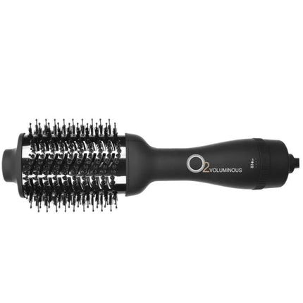O2 Professional O2VOLUMINOUS Onyx Tourmaline Ceramic 2 in 1 Blow Dryer Brush