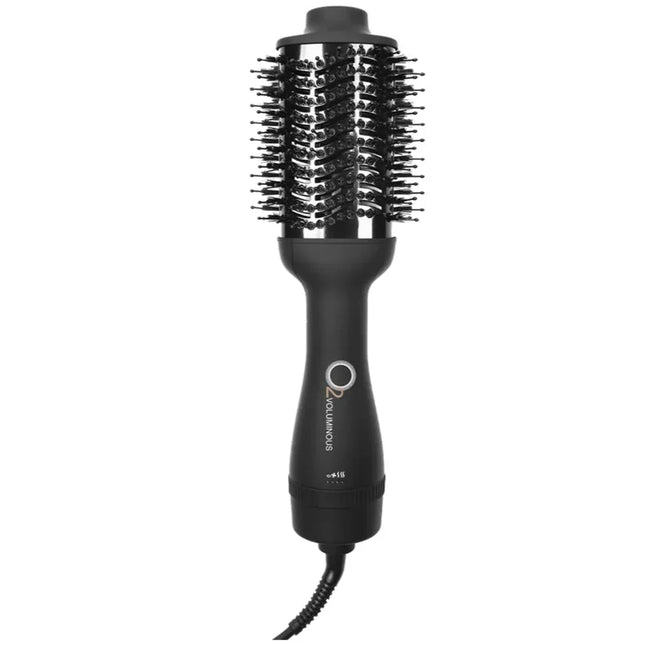 O2 Professional O2VOLUMINOUS Onyx Tourmaline Ceramic 2 in 1 Blow Dryer Brush