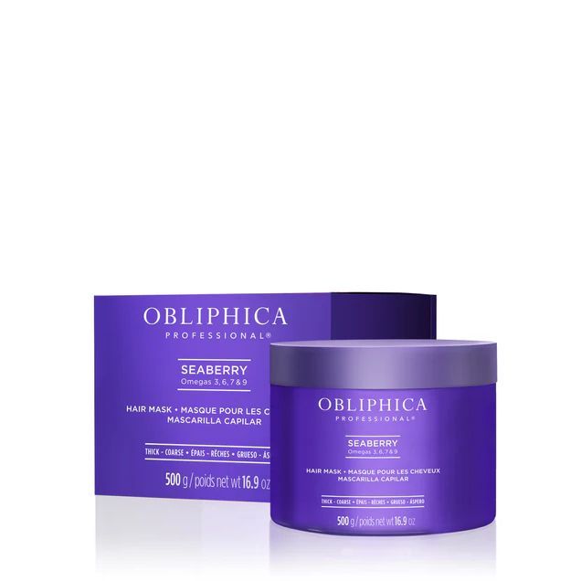 OBLIPHICA Seaberry Hair Mask - Medium to Coarse - 500g