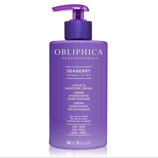 OBLIPHICA Seaberry Leave-In Moisture Cream 10oz