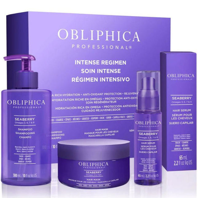 OBLIPHICA Seaberry SMOOTH & SLEEK Collection - Medium to Coarse