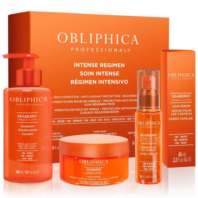 OBLIPHICA Seaberry VOLUME & BODY Collection - Fine to Medium