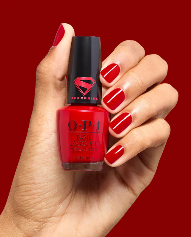 OPI x Supergirl Cape it Real