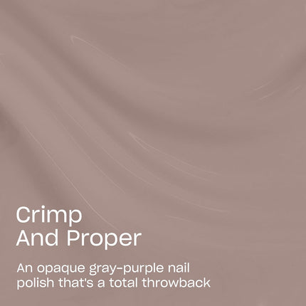 OPI Crimp and Proper