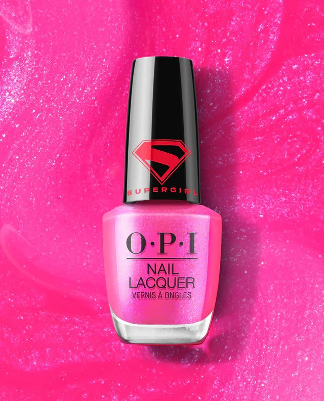 OPI x Supergirl Power up Pink