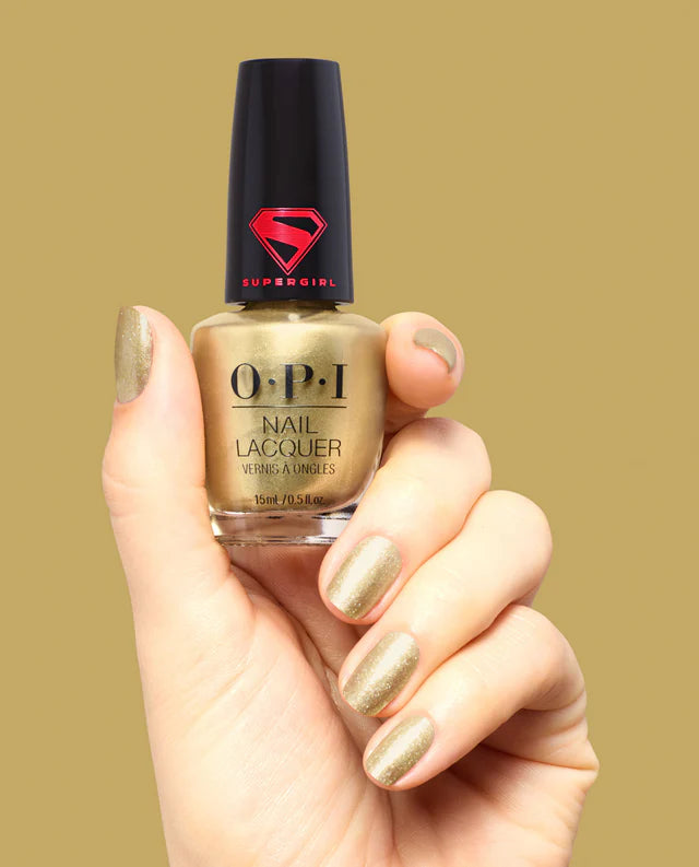 OPI x Supergirl Revenge is Chic