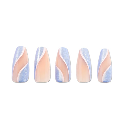 Paint Lab Celestial Waves Press-On Nails