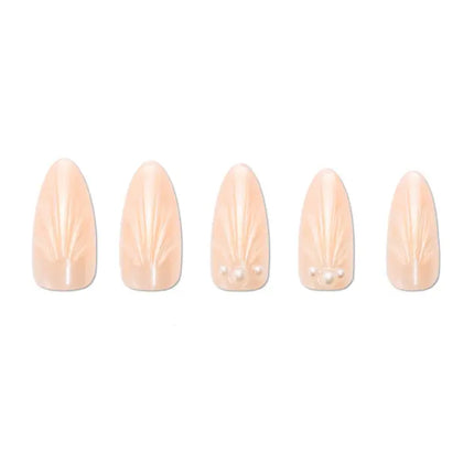 Paint Lab Glazed Seashell Press-On Nails