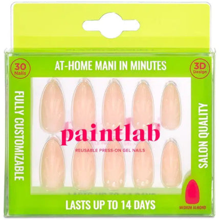 Paint Lab Glazed Seashell Press-On Nails