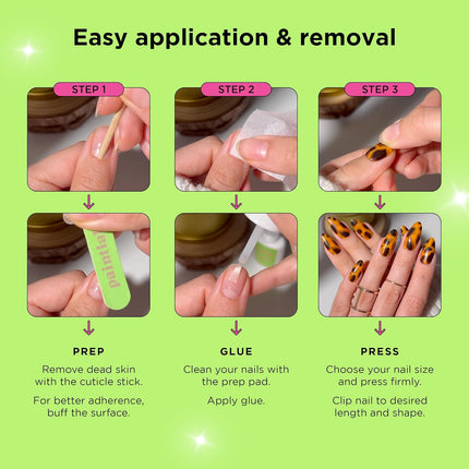 Paint Lab English Rose Press-On Nails