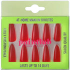 Paint Lab Red Jealous Press-on Nails