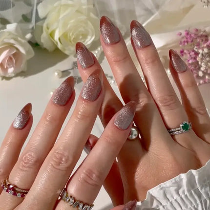 Paint Lab Rose Gold Press-on Nails