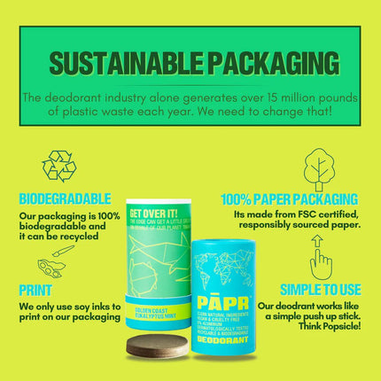 PAPER COSMETICS Golden Coast Deodorant