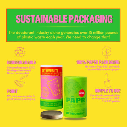 PAPER COSMETICS Green Machine Deodorant