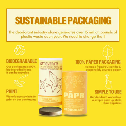 PAPER COSMETICS Vanilla Sky Deodorant