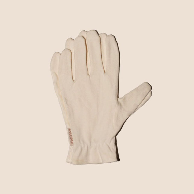 PAUME Organic Cotton Overnight Gloves