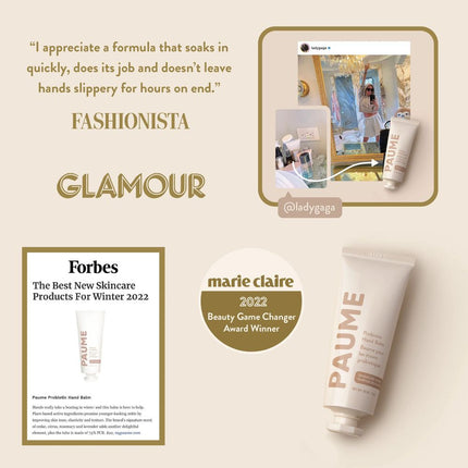 PAUME Probiotic Hand Balm