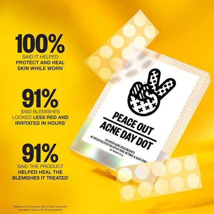 Peace Out Acne Day Dots - Jumbo