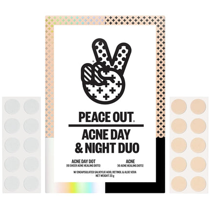 Peace Out Acne Day & Night Duo