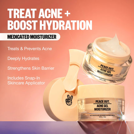 Peace Out Acne Gel Moisturizer
