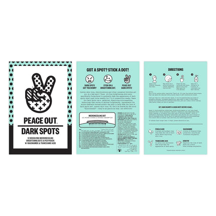 Peace Out Dark Spots Microneedling Dots