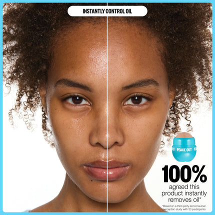 Peace Out Instant Oil Control Roller W/ Halloysite Clay