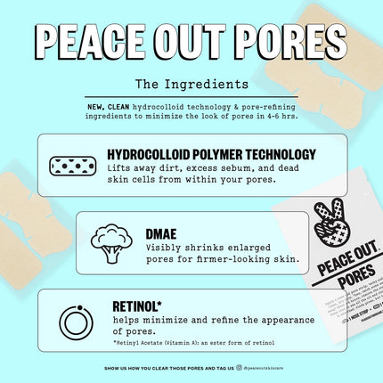 Peace Out Pore Minimizing Strips