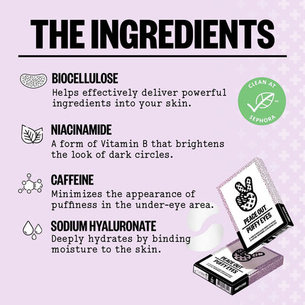 Peace Out Puffy Eyes - Under-Eye Patches