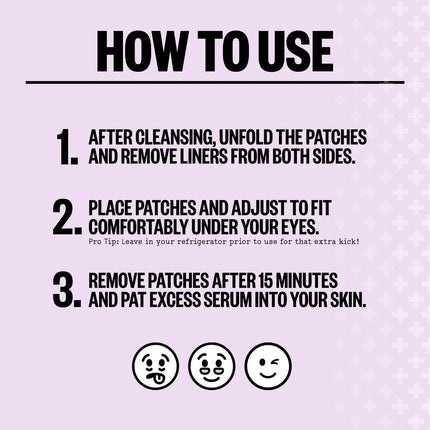 Peace Out Puffy Eyes - Under-Eye Patches