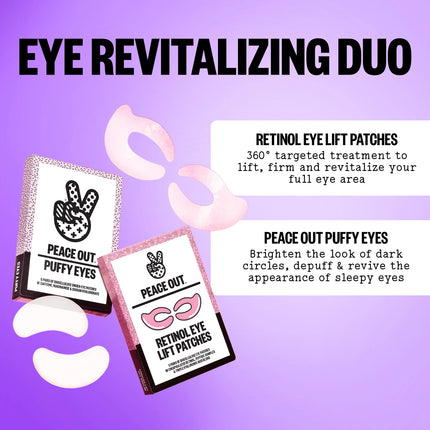 Peace Out Puffy Eyes - Under-Eye Patches