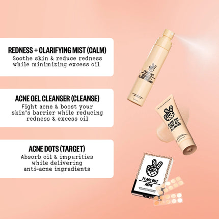 Peace Out Redness + Clarifying Mist