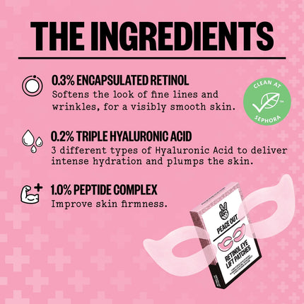 Peace Out Retinol Eye Lift Patches