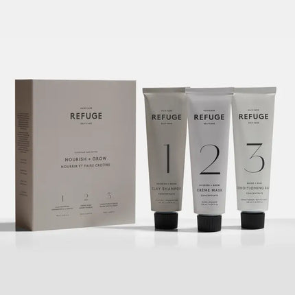 Refuge Hair Nourish + Grow System