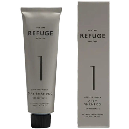 Refuge Hair Nourish + Grow Clay Shampoo