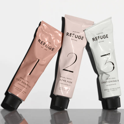 Refuge Hair Repair + Protect System