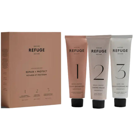 Refuge Hair Repair + Protect System