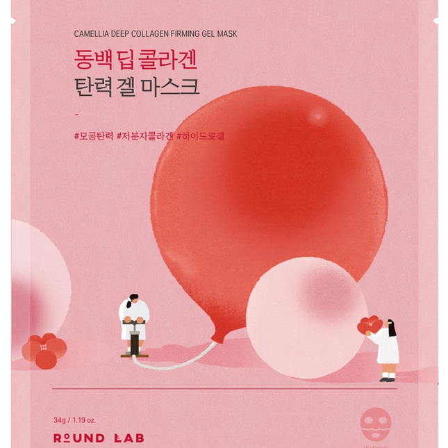 ROUND LAB Camellia Deep Collagen Firming Gel Mask