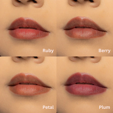 Rude Cosmetics Bare Lips Tinted Lip Balm Gift Set