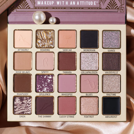 Rude Cosmetics The Roaring 20's Eyeshadow Palette - Bohemian