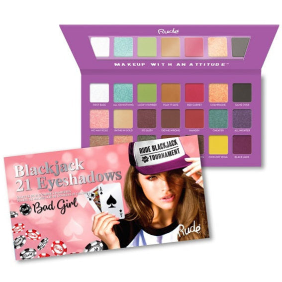 Rude Cosmetics Blackjack 21 Eyeshadows - Bad Girl