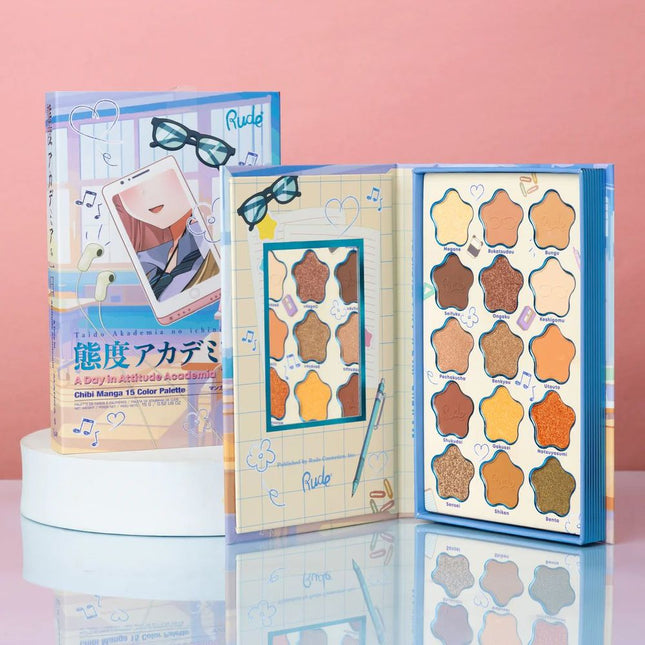 rude-cosmetics-chibi-manga-collection-15-color-palette-a-day-in-attitude-academia-1