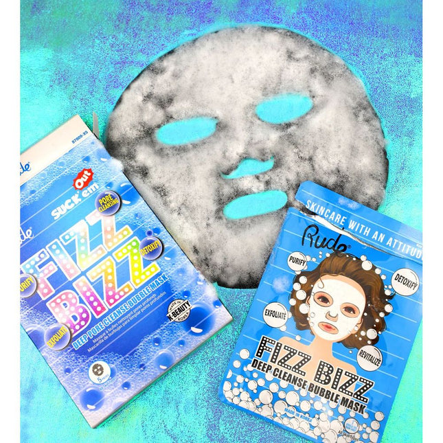 Rude Cosmetics Fizz Bizz Cleanse Bubble Mask