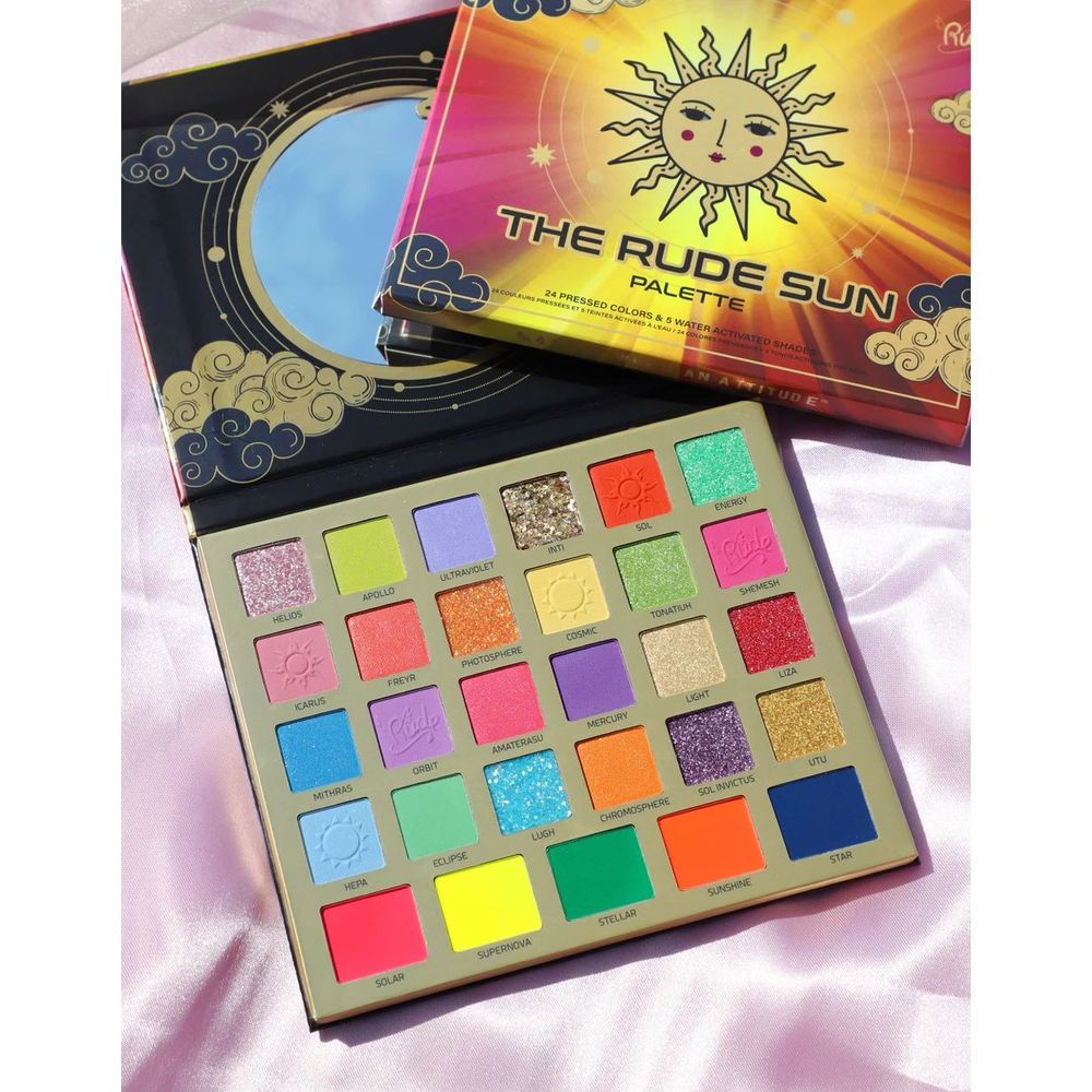 Shade Rude Rude Cosmetics The Rude Sun Palette – HB Beauty Bar