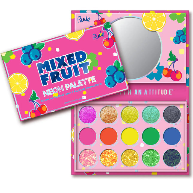 Rude Cosmetics Mixed Fruit Palette - Neon