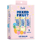Rude Cosmetics Mixed Fruit Lip Balm Trio - Tropical